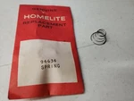 Homelite 94634 Oiler Diaphragm Spring 330 Chainsaws Open. Price: $6.99.