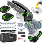 Ceepuy Mini Chainsaw CORDLESS6 Inch Portable Electric With Automatic... New. Price: $28.99.