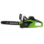 Greenworks CSF403 40V Lithium-ion 14" Cordless Chainsaw Used. Price: $122.99.