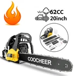 Coocheer Gas Chainsaw 62CC 2-STROKE Powered Tree Stumps Usa New. Price: $149.99.