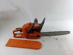 Husqvarna 240 Gas Chainsaw Orange W/ Blade Guard, Brake, Anti-vibration Used. Price: $166.00.
