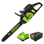 Greenworks Pro 80V 18 Inch Chainsaw CSB401 With 2AH Battery And Rapid Charger New. Price: $281.19.