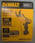 New Dewalt DCPR320B 20V Max Cordless Battery Powered Pruner (tool Only). Price: $118.99.