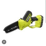 Ryobi PCLCW01B Compact Pruning Mini Chainsaw 6" Cordless (tool Only) Open. Price: $70.00.