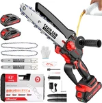 Ubeesize Mini Chainsaw Cordless 8INCH Longer Runtime Brushless Motor Ergon New. Price: $68.81.
