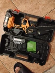 Untimaty 6" Mini Cordless Handheld Electric 550W - Orange Open. Price: $40.00.