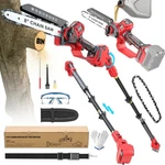 Electric Pole Saw Inch 16FT Reach Brushless Tree Trimmer Milwaukee 18V 2-IN-1 New. Price: $179.99.