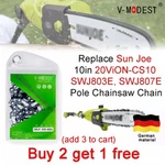 10'' Chainsaw For Sun Joe SWJ803E SWJ807E Pole 3/8"LP .050" 40DL New. Price: $8.99.