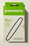 Greenworks 2904202, Blk 18 Chainsaw (fits GCS80450/GCS80420/20332) New. Price: $16.00.