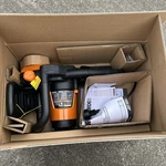 New Worx WG303.1 16" Auto 3.5HP Electric Chainsaw Kit. Price: $124.95.
