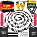 55 Inch High Limb Rope Dual Sided Pocket Chainsaw With 70 Sharp Teeth 360 New. Price: $57.99.