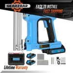 Gearpass Cordless Brad Nailer 2 In Staple Gun 18 Ga With Batteries Charger New. Price: $88.99.