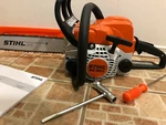 Stihl MS180 C-be 16" Chainsaw Open. Price: $1329.99.
