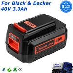 Replacement For Black Decker 40V LBXR36 LBX2040 Lithium Battery Charger New. Price: $28.00.