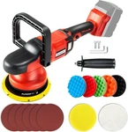 Ironfist Cordless Orbital Polisher Compatible With Milwaukee M18 Battery, Car New. Price: $79.99.