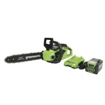 14" 40V Small Lightweight Brushless Cordless Chainsaw Tree Branch Wood Log New. Price: $277.40.