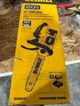 12 Inch Compact Cordless Chainsaw Kit Battery & Charger DCCS621P1 Dewalt 20V Max Open. Price: $210.00.