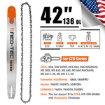 42'' Chainsaw Guide Bar 3/8" 0.063" 136DL For Stihl MS660 MS661 G660 MS390 New. Price: $139.99.