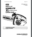 Homelite Illustrated Parts List Pages Xlw UT-10618-A New. Price: $6.99.
