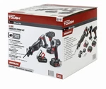 Hyper Tough 20V 4-TOOL Cordless Combo Kit Drill Driver Saw Light Charger New Box. Price: $149.93.
