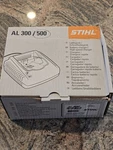 Stihl 4850 430 5702: Rapid Lithium-ion Battery Charger Orange AL500 New. Price: $164.00.