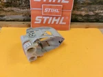 Genuine Stihl MS151TC Chainsaw Fuel Tank Assembly Case Open. Price: $140.00.