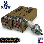 2 Pack Champion Spark Plug - For Poulan Pro 306SA Chainsaw New. Price: $14.77.