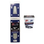 16IN Bar And Chain 3/8LP .050 55DL For Stihl Ms 210 C-be, 211, New. Price: $42.79.