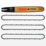 Bar And Chains Fits Stihl 023 025 MS210 MS230 MS250 18" .325 .063 68DL New. Price: $43.99.