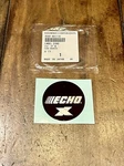 Echo Decal Sticker CS-2511TN CS-2511P X502001110 Genuine Oem New. Price: $10.40.