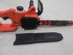Black + Decker 14 In. Corded Electric Rear Handle Chainsaw With Automatic Oiler Open. Price: $55.00.
