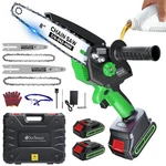 Electric Mini Chainsaw & Inch Brushless 1000W Rechargeable CS08G Portable New. Price: $124.99.