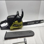 Ryobi RY3714 14" 37CC 2-CYCLE Gas Chainsaw Used. Price: $49.00.