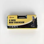 Rayphon 6IN Cordless Mini Chain Saw Battery Powered Easy To Use Lightweight New. Price: $60.00.