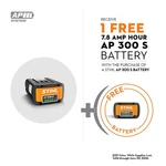 Stihl 36 Volt Lithium-ion Battery, Model# Ap 300 New. Price: $320.99.