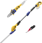 2-IN-1 Telescopic Cordless Pole Hedge Trimmer 16-INCH And Saw 8.6-INCH,COMP New. Price: $136.13.