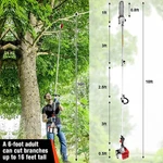 Coocheer 58CC Gas Pole Saw For Tree Trimming Prunning Branch Cutting Garden New. Price: $179.99.