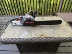 Oregon Corded Electric Chainsaw Gray/black Brake Anti-vibration Scabbard Open. Price: $109.98.