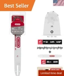 Lightweight 14-INCH Chainsaw Guide Bar With S52 Easy To Maintain & Use New. Price: $48.99.