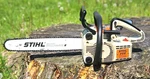 Stihl Electronic Quickstop Chainsaw Runs Great Rare Vintage Working Brake Used. Price: $160.00.
