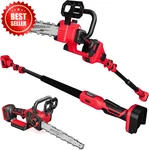 2-IN-1 Cordless 10" Pole Chainsaw Compatible M18 18V Max 15FT Auto Oil Us New. Price: $340.99.