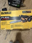 Dewalt Flexvolt 60V Max 14IN Chainsaw Kit & 2 9 Ah Batteries Charger Open. Price: $575.00.