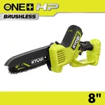 Ryobi One Hp 18V Brushless Battery Compact Pruning Mini Chainsaw Tool Only New. Price: $186.25.
