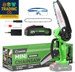 Mini CORDLESS,6 Inch Chainsaw, Electric Battery New. Price: $64.99.