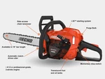 Echo 40.2 Cc Chain Saw W/ 18" Bar & Model# CS-4010-18VP New. Price: $399.00.