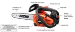Echo Gas Chain Saw Top Handle 26.9CC 12' Bar CS-271T-12 New. Price: $499.00.