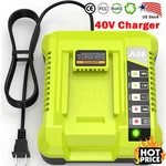 Rapid Charger For Ryobi 40V OP408VNM Lithium Battery OP406VNM OP40602 OP401 Led New. Price: $25.99.