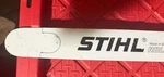 Stihl Chainsaw Wide Nose, 28 Inch 3/8.050 Bar Open. Price: $128.00.