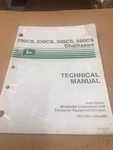 John Deere 200CS,230CS,300CS,550CS Chainsaw Tech Manual-used Good Condition. Price: $11.88.