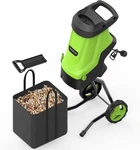 Deli Steelite 15A 120V Electric Wood Chipper Shredder With 45L Collection Bag New. Price: $145.99.